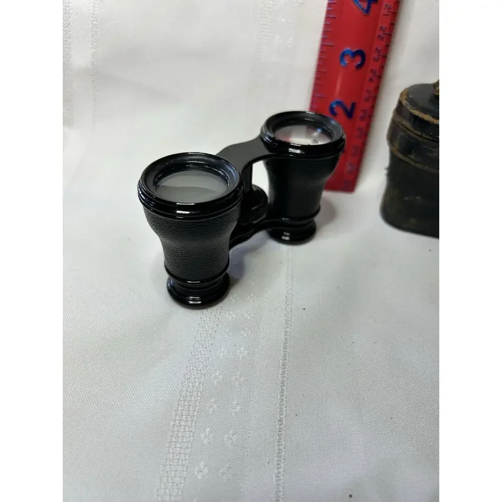 Antique Lemaire Fabt Paris Opera Glasses with Case - French Binoculars c. 1880's
